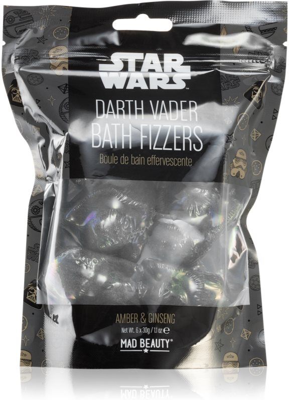 Mad Beauty Star Wars Darth Vader bath bomb 6x30 g