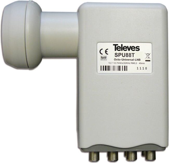 Televes Speisesystem Octo-Switch 40mm SPU 88 T (761301)