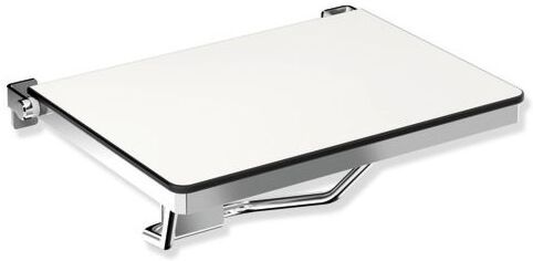 Hewi System 900 Duschklappsitz 900.51.21040 542 x 359 mm, rechteckig, poliert
