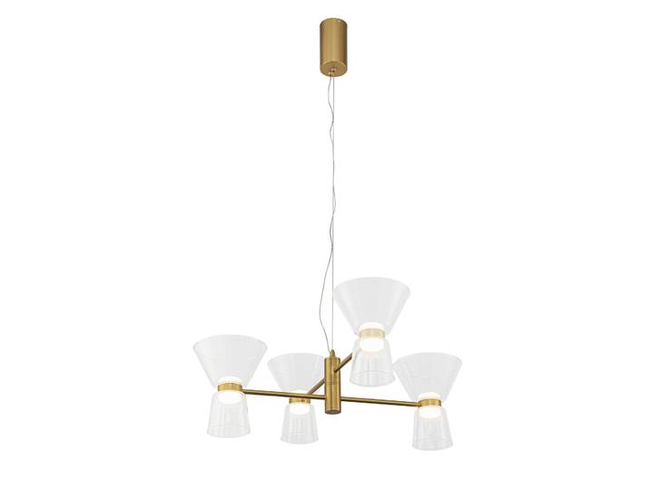 Suspension LED NEW YORK 4 lumières