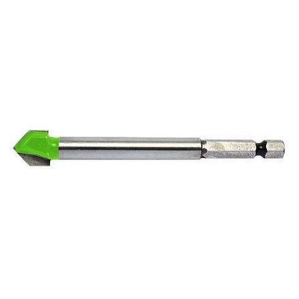 Shots drill for glass and glazed carbide plates, hexagon 8 mm (212500201) (8 Millimeter) (21211831)