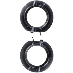 Elso WDE011465 Zwei-End Rahmen marmor schwarz RENOVA
