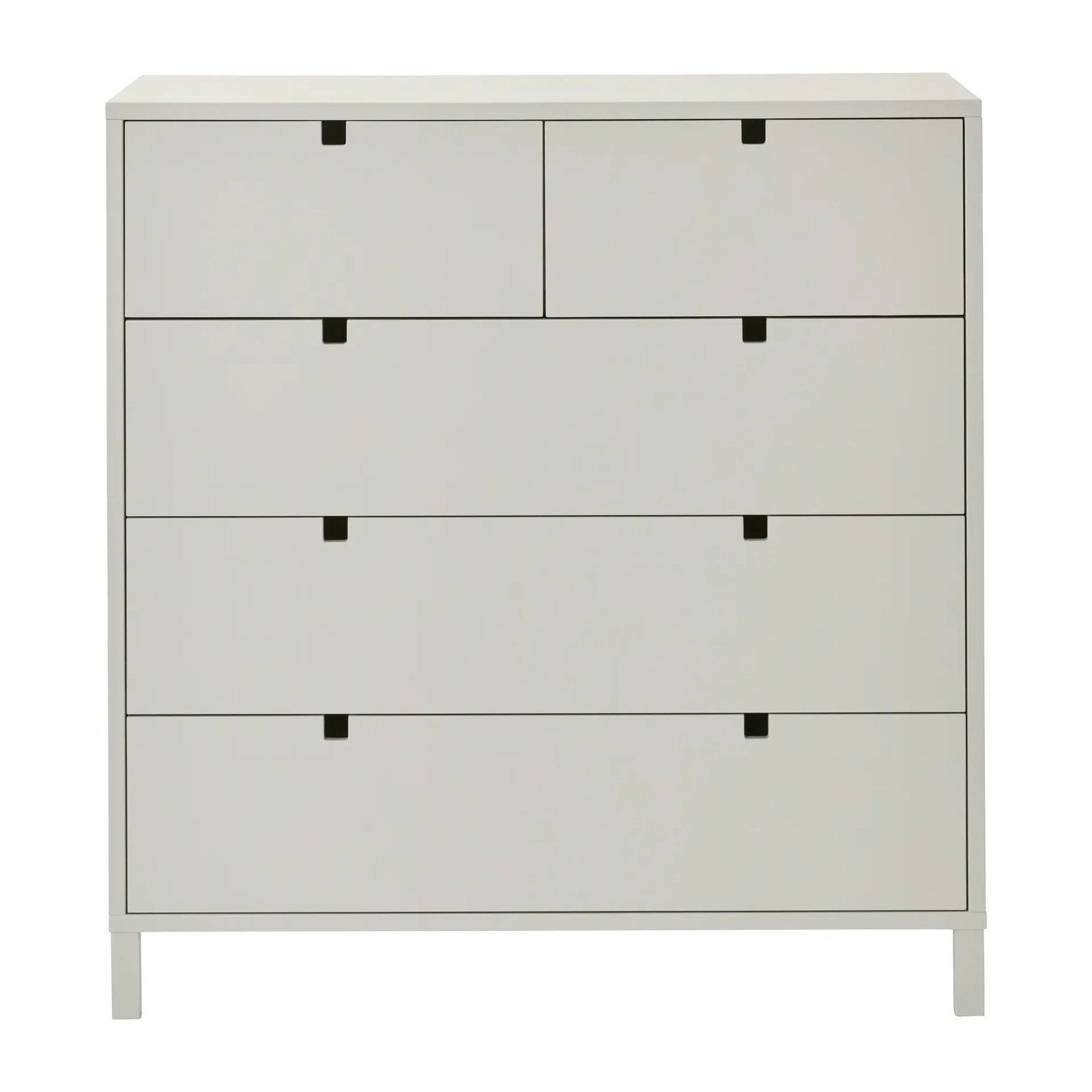 1898 Square ladekast met 2+3 lades Zand