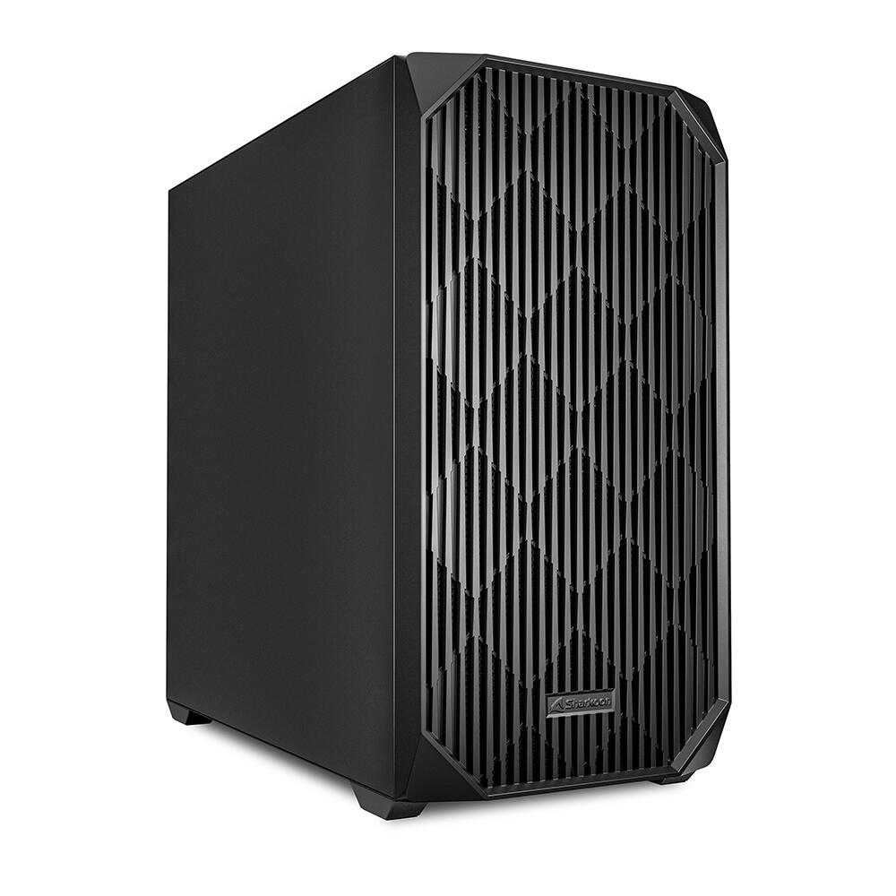 Sharkoon PC Gehäuse MK3 Black Micro-ATX schwarz 4044951041732