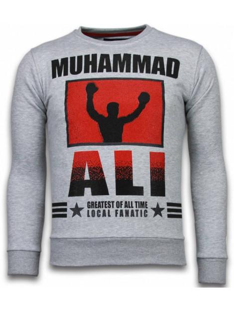Local Fanatic Muhammad ali rhinestone sweater