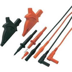 VOLTCRAFT MS-5 Sicherheits-Messleitungs-Set Lamellenstecker 4 mm Prüfspitze 1.20 m Schwarz, Rot 1 Set VC-15439610