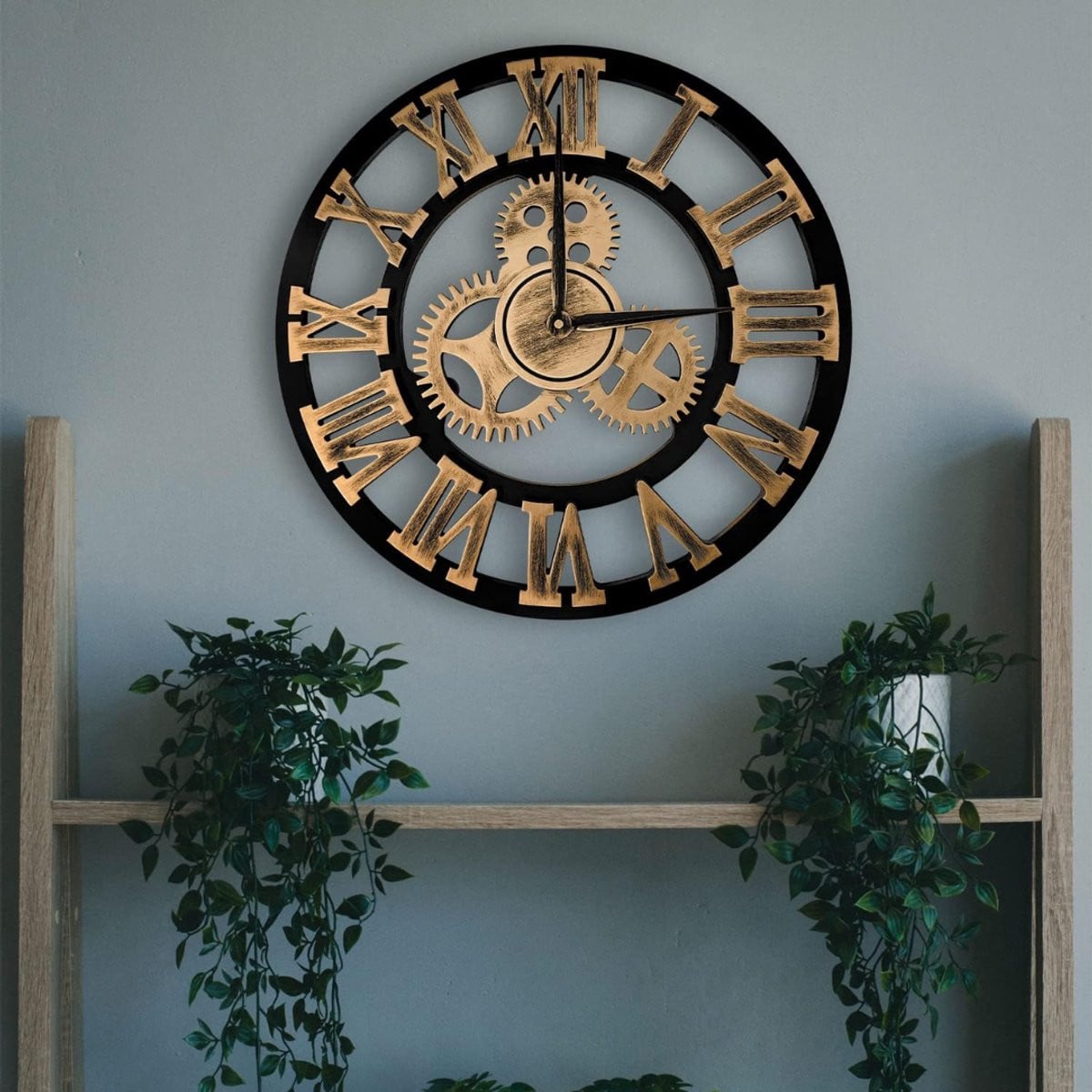 VLSelect Wandklok Industrieel Modern Analoog Wandklok