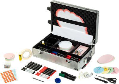 Moderatorentrolley Legamaster PROFESSIONAL Travel, silber