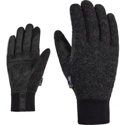 ZIENER Herren Handschuhe DAGH AW TOUCH bike glove, Größe 7,5 in Schwarz Schwarz