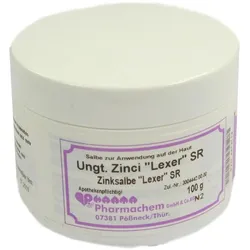 UNGUENTUM ZINCI Lexer SR 100 g Salbe