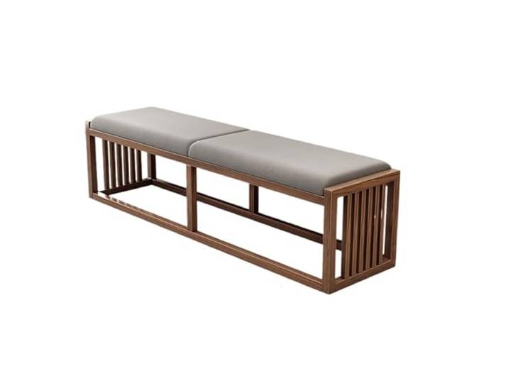 CHICKEN Tritthocker Nachttischhocker aus massivem Holz, Schuhwechselhocker, Schlafzimmer-Nachthockerbank, geeignet for Schlafzimmer, Eingangshalle und Wohnzimmer Schlafzimmerbank(02,100 * 40 * 45cm)