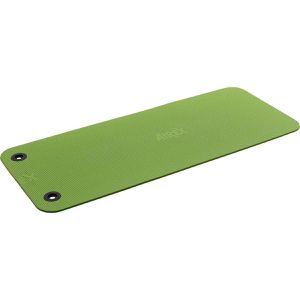 Airex Yogamatte Fitline, mit Ösen, kiwi, 1 cm stark, rutschfester & antibakterieller Schaumstoff, 140 x 60 cm