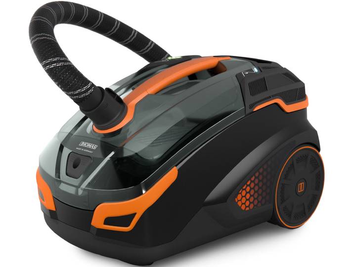 THOMAS Staub-Wasch-Sauger THOMAS PET & FAMILY PRO 4ALL , bunt (schwarz, orange), B:31,8cm H:30,6cm T:48,6cm, Mehrzwecksauger, mit 2-fach beutelloser Filtertechnologie, Staub-Wasch-Sauger