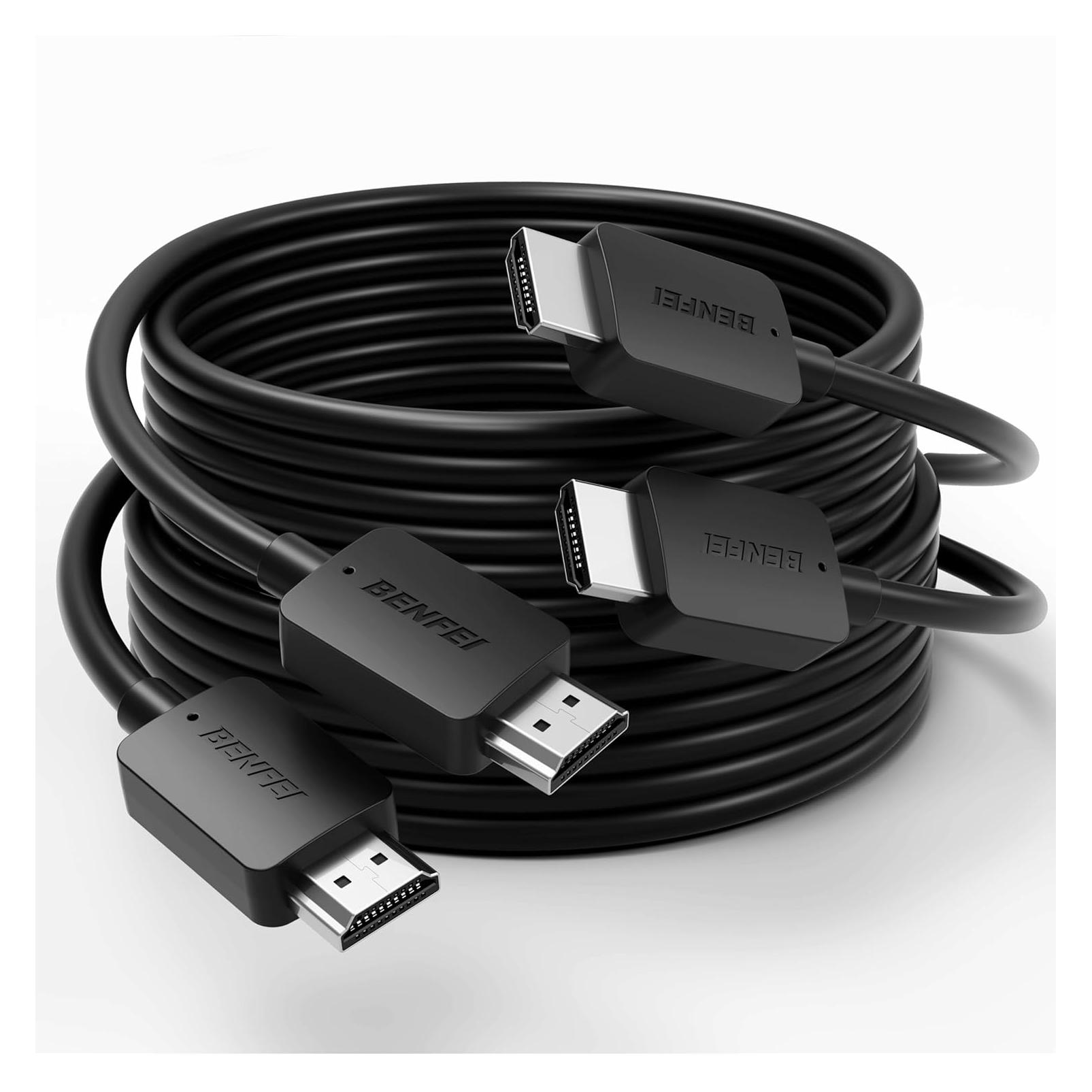 Benfei cable 8K HDMI to HDMI 1.0 m 2 pack black (1 m) (70139093)
