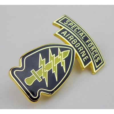 US Army Special Forces Green Beret Badge Pin Durable Military Airborne Combat Badge US Army Special Forces Green Beret Badge Pin Durable Military Airborne Combat Badge