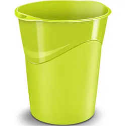 Cep Papierkorb GLOSS, 14 Liter, anis-grn, Abfalleimer, Grün