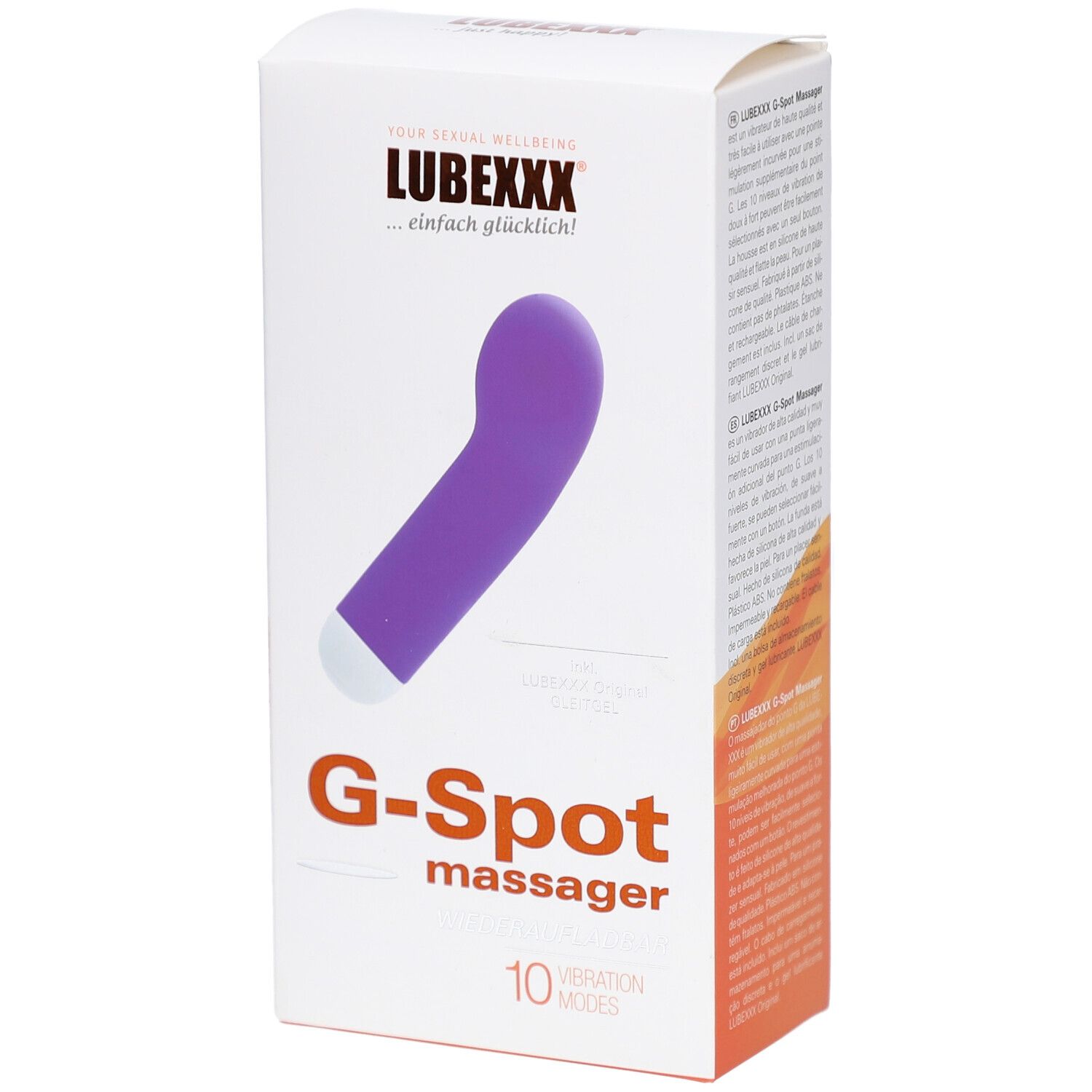 Lubexxx G-Spot Vibrationsmassager rechargeable 1 St Gerät