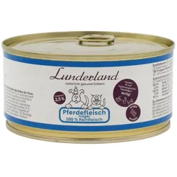 Lunderland Reinfleisch-Dose Pferdefleisch mager | 300g
