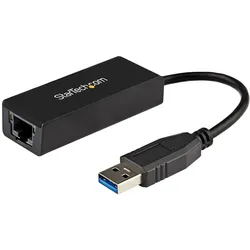 Lenovo ThinkPad USB 3.0 Ethernet adapter - Netzwerkadapter - USB 3.0 - Gigabit Ethernet - FRU - f... (USB 3.0, RJ45 Gigabit Ethernet (1x)), Netzwerk Adapter, Schwarz