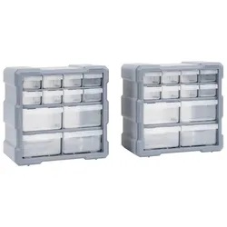 Helloshop26 - Mehrschubladen-Organizer mit 12 Schubladen 2 Stück 26,5 cm 02_0003266