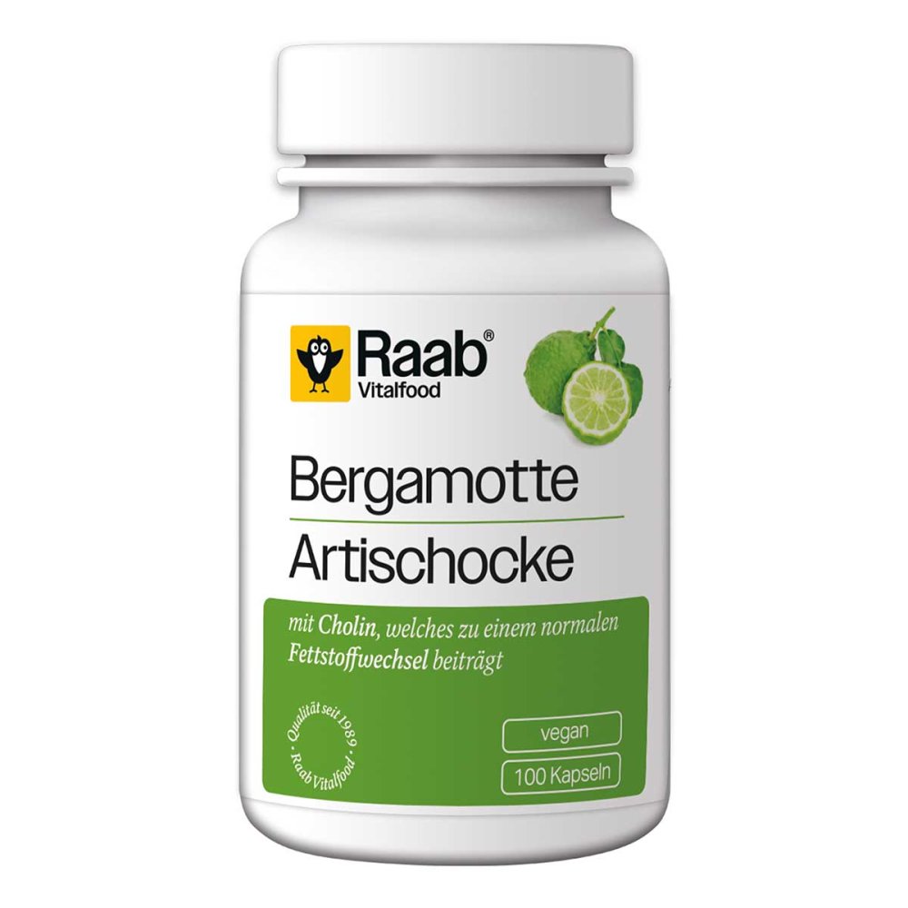 Raab Vitalfood GmbH Raab Vitalfood Bergamotte-Artischocke Kapseln 19304317