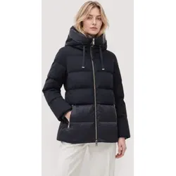 DUNO für Damen. KEIKO Keiko-Parka in Marineblau (40), Lässig, Wolle