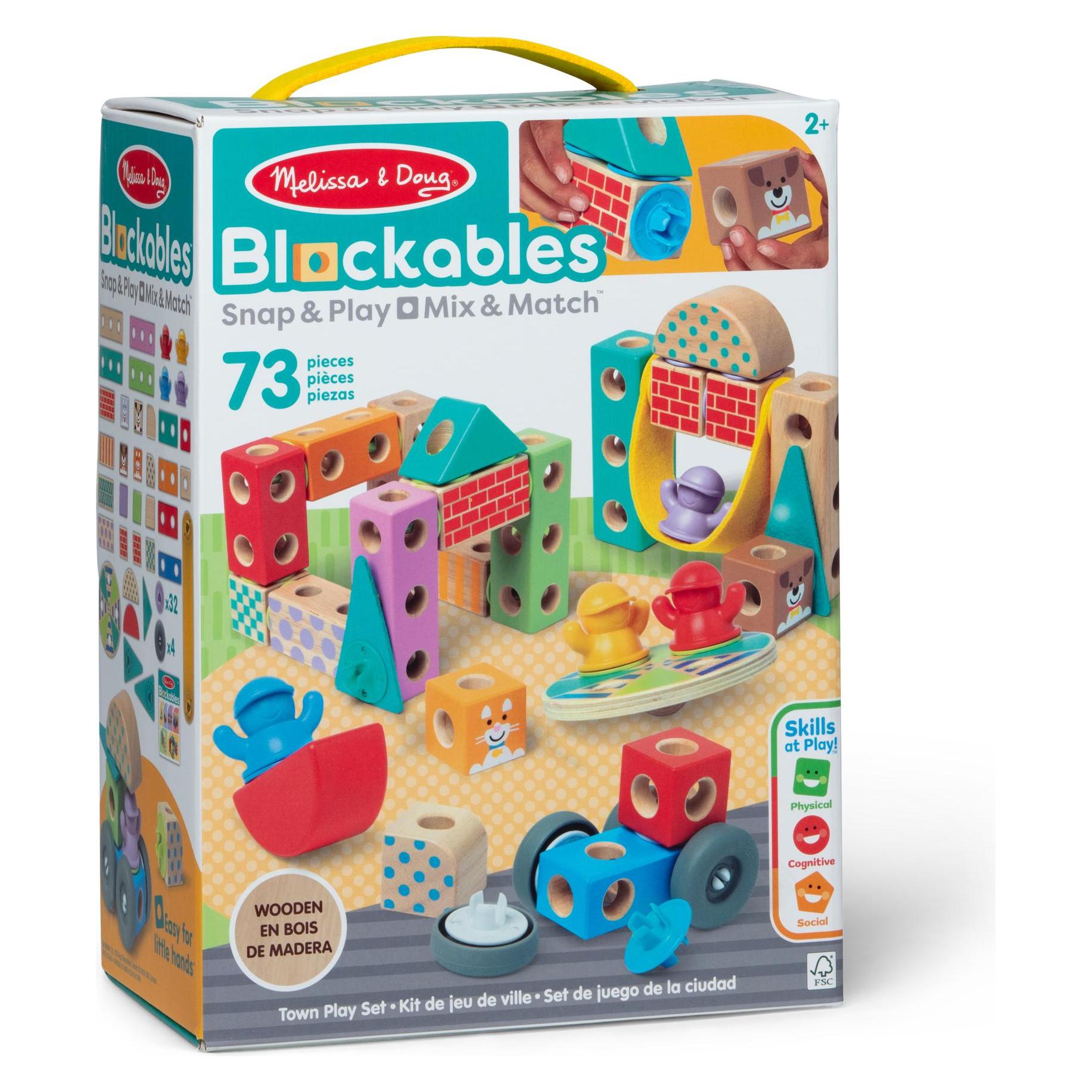 Spin Master Blockables Spielset Town (6074901)