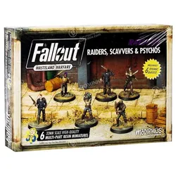 Modiphius Fallout Wasteland Warfare Raiders, Scavvers & Psychos Fallout Minis