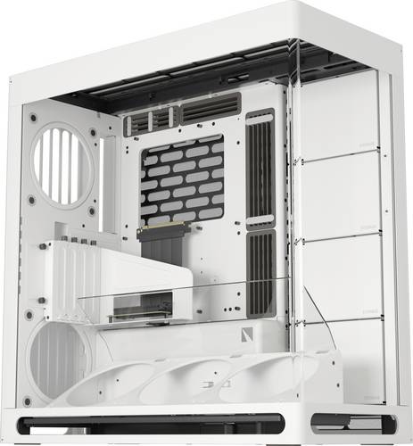 HAVN HS 420 VGPU PC-Gehäuse, Midi-Tower, E-ATX, Tempered Glass, PCIe 5.0 Riser Midi-Tower Gaming-Gehäuse, Gehäuse, PC-Gehäuse Weiß