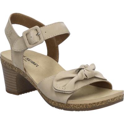 Sandale JOSEF SEIBEL "Grace 11, beige", Damen, Gr. 38, beige, Obermaterial: 100% Rindsleder Leather cow., Schuhe Sandale