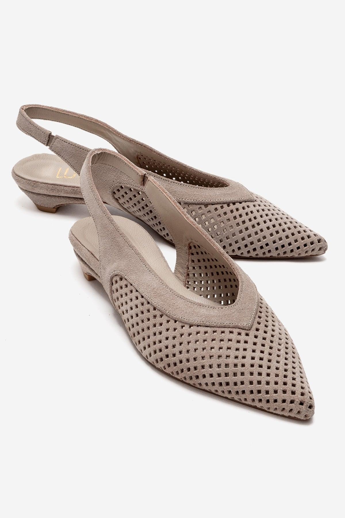 Lieve Leder-Slingback-Pumps (Damen)