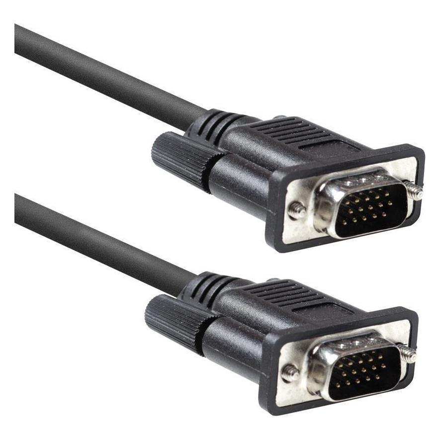 ACT 1.8 meters VGA connection cable male - male (1.80 m) (AC3510)