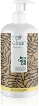 Australian Bodycare Tea Tree Oil Lemon Myrtle champô para cabelo seco e couro sensivel com óleo de tea tree 500 ml. Tea Tree Oil Lemon Myrtle