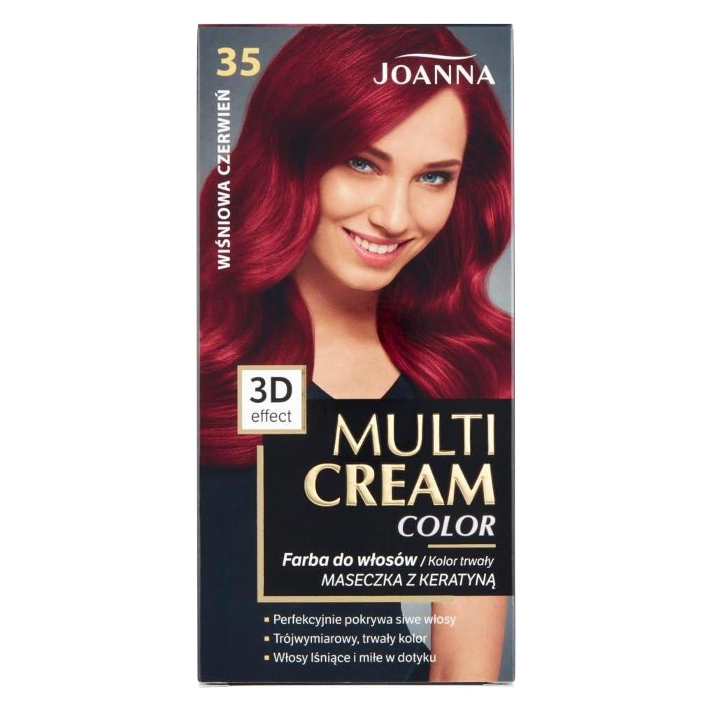 Joanna Multi Cream Color Hair Dye 35 Cherry Red (35) (33080465)