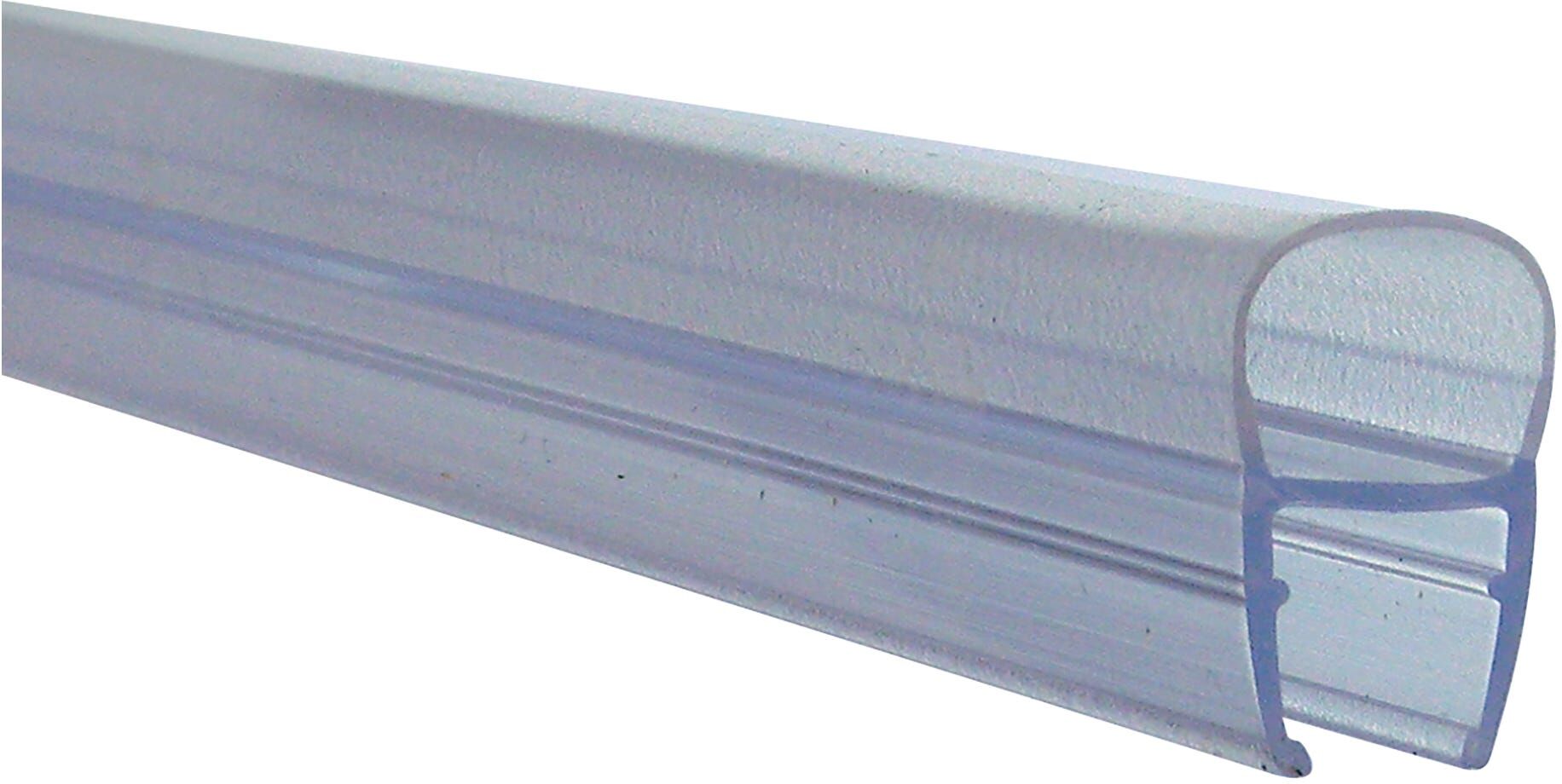Tecnomat GUARNIZIONE A PALLONCINO TRASPARENTE H 220 cm PER VETRO 8-10 mm