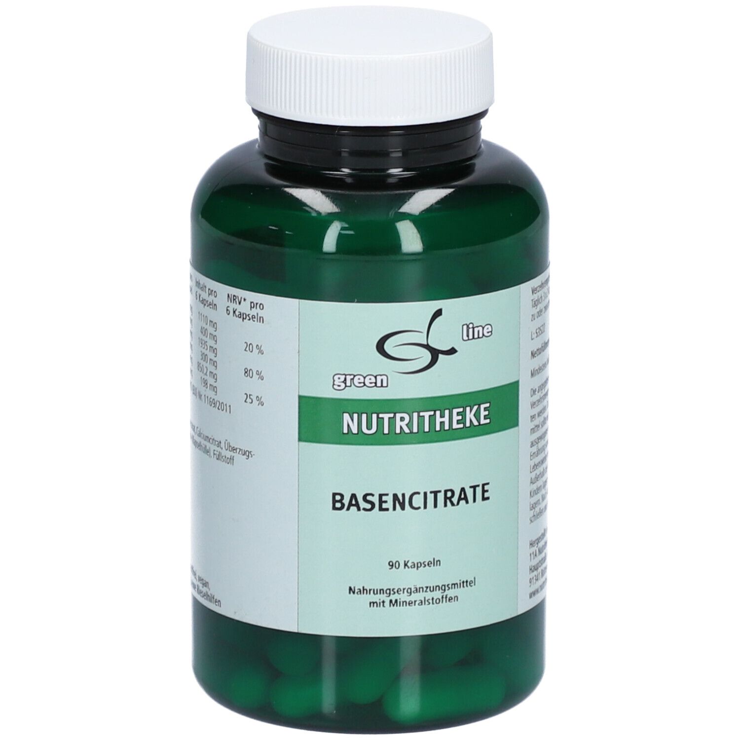 Basen Citrate Kapseln 90 St