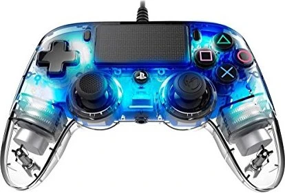 Nacon Wired Compact Controller PS4 - transparent blau