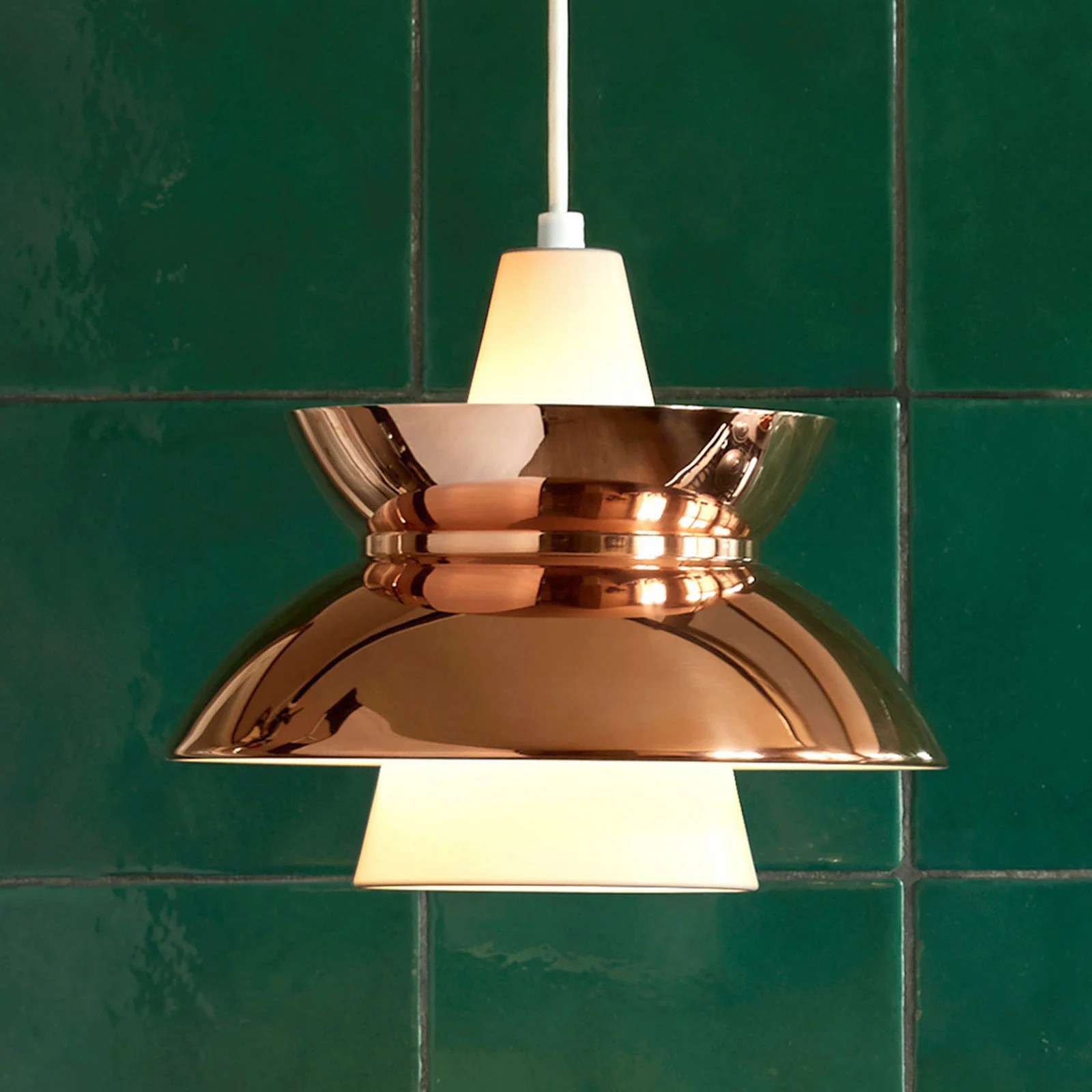 Louis Poulsen Doo-Wop hanglamp koper
