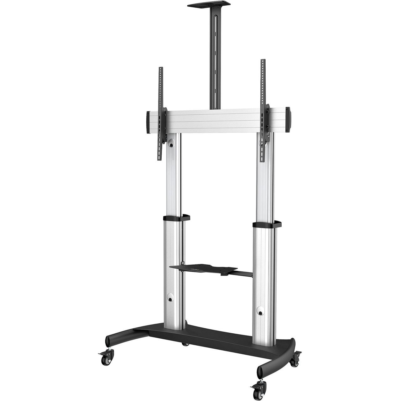 Startech Mobile TV-Ständer 60-100Zoll Display 100kg Höhenverstellbarer Roll-TV-Bodenständer
