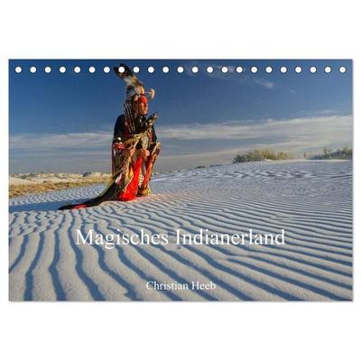 Magisches Indianerland (Tischkalender 2026 DIN A5 quer), CALVENDO Monatskalender
