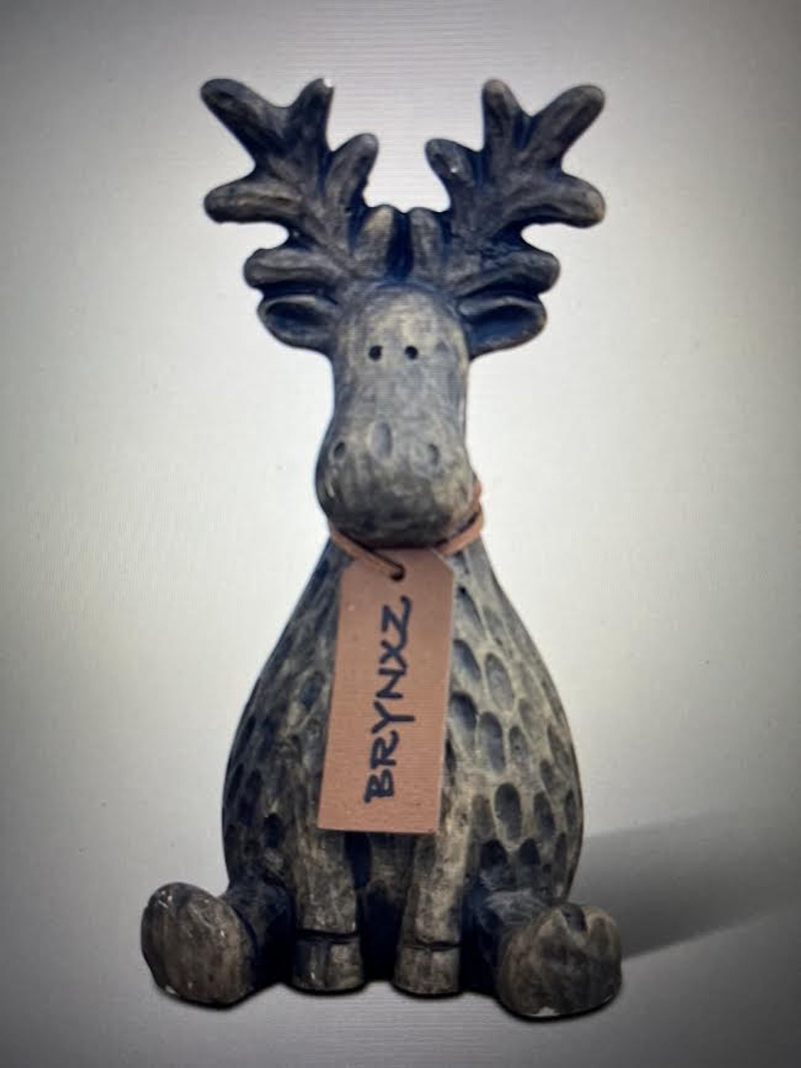 Brynxz Zittend Rendier Kerstdecoratie