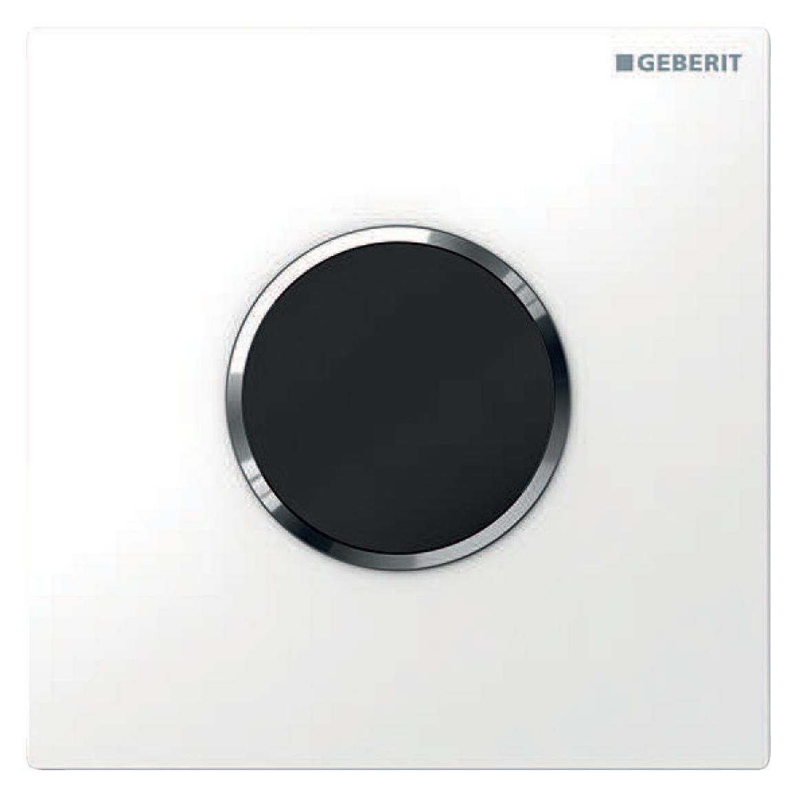 Geberit Urinalsteuerung HyTronic Sigma 10 berhrungslos Infrarot Batteriebetrieb wei/chrom 116.035 (116.035.KJ.1)