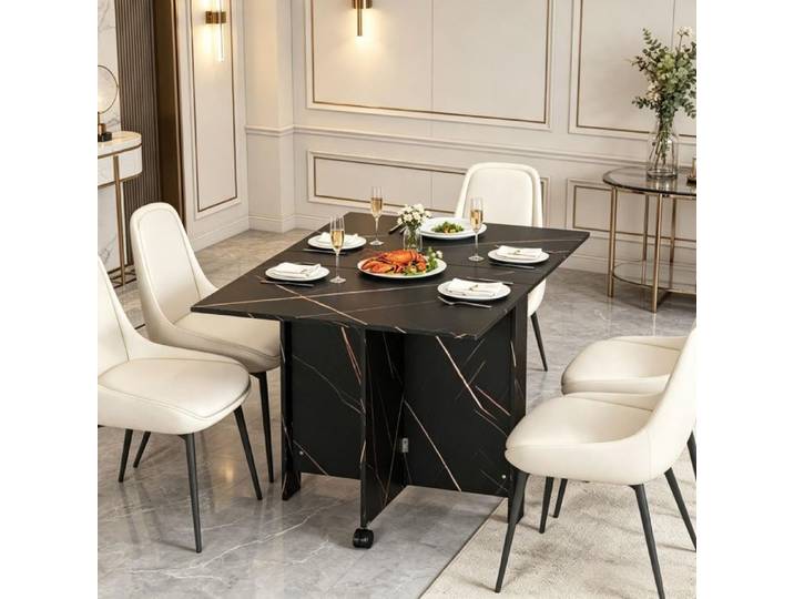Table pratique multifonctionnelle table à manger (seulement avec 1pcs table à manger) table basse polyvalente table pliante