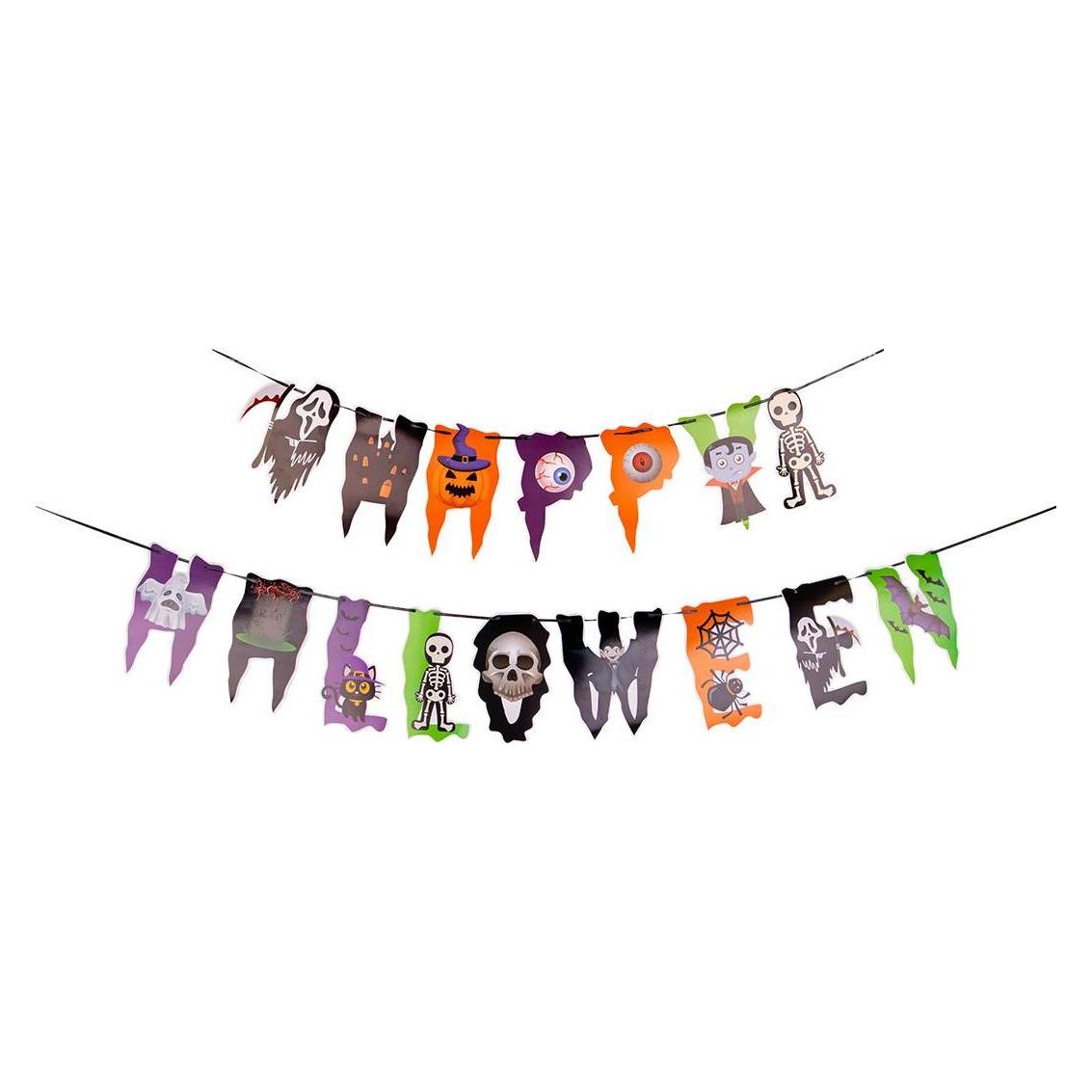 Decoration Happy HALLOWEEN 746819, 2500 mm, paper (65334607)