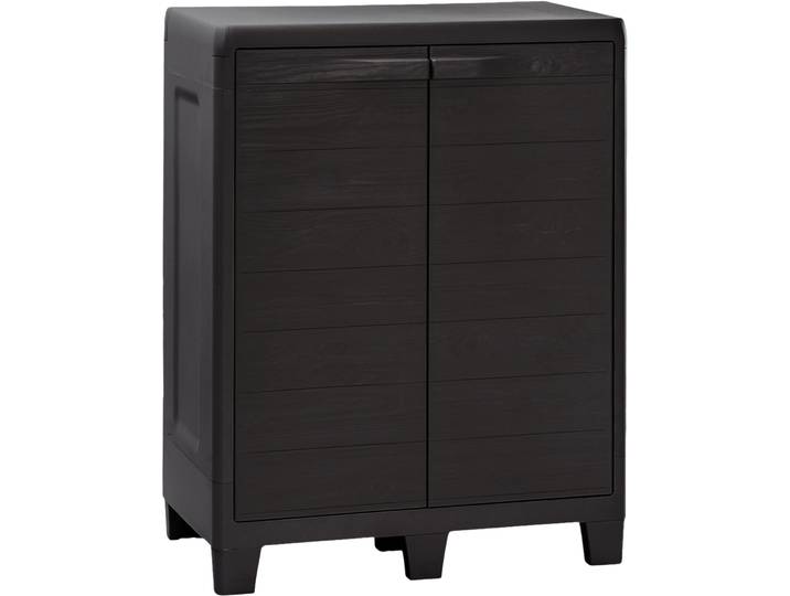 Toomax Schrank Woody s Low XL 78 x 46 x 101 cm Anthrazit'