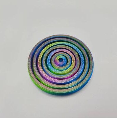 Inspired Living "3D Printed Gravity Rotation Spinner Fingertip Gyroscope Quiet Anxiety Relief Toy 1.97"" Mix"