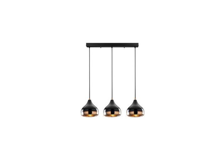 Kawola Hängelampe Adige Schwarz Metall, E27, 67x111x17 cm, Lampen & Leuchten, Innenbeleuchtung, Hängeleuchten, Pendelleuchten