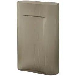 Muuto Ridge Vase, höhe 48,5 cm, taupe