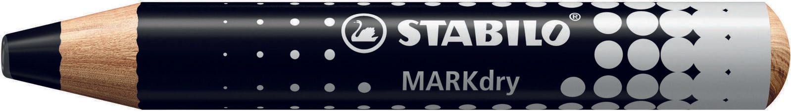 STABILO MARKdry Whiteboard- und Flipchart-Marker 1.0 - 10.0 mm Schwarz 648/46
