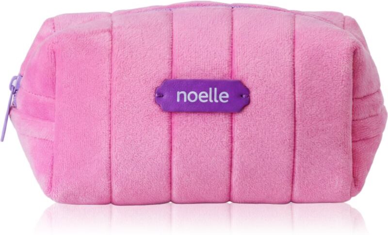 Noelle Cosmetic Bag Plush Pouch trousse de toilette Pink 1 pcs